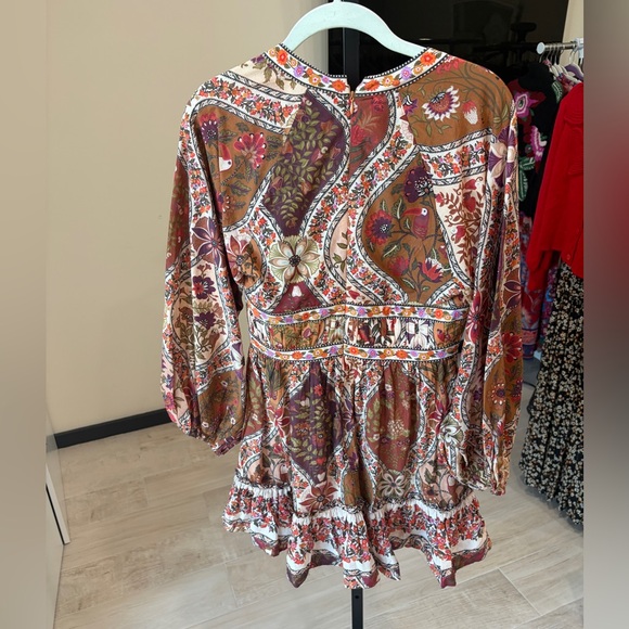 Farm Rio: Multicolor Romantic Nature Mini
Dress - Picture 4 of 11